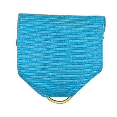 1-1/2 x 1-3/8 Inch Light Blue Pin Back Ribbon-Brooches & Lapel Pins-Lapel Pin Corner