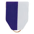 1-1/2 x 1-3/8 Inch Purple and White Pin Back Ribbon-Brooches & Lapel Pins-Lapel Pin Corner