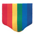 1-1/2 x 1-3/8 Inch Rainbow Color Pin Back Ribbon-Bronze Ring-Brooches & Lapel Pins-Lapel Pin Corner