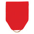 1-1/2 x 1-3/8 Inch Red Pin Back Ribbon-Brooches & Lapel Pins-Lapel Pin Corner