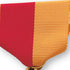 1-1/2 x 1-3/8 Inch Red and Gold Pin Back Ribbon-Brooches & Lapel Pins-Lapel Pin Corner