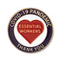 1-1/4 Inch Essential Workers "Thank You" Lapel Pin-Brooches & Lapel Pins-Lapel Pin Corner