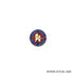 1-1/8 Inch Employee of the Month Enameled Lapel Pin-Brooches & Lapel Pins-Lapel Pin Corner