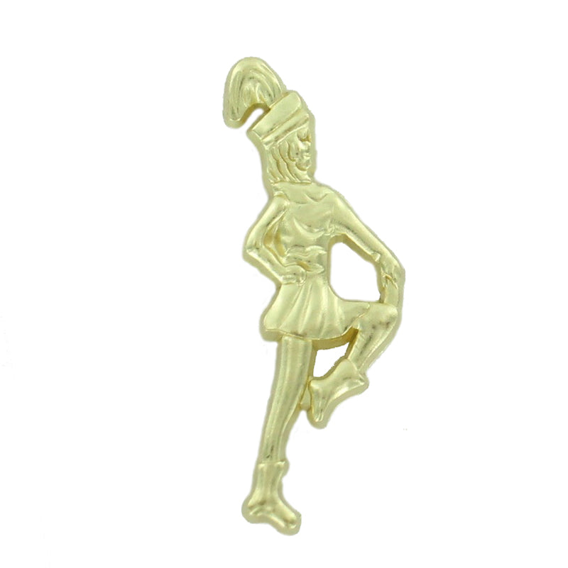 1-3/8 Inch Drum Majorette Chenille Pin-Brooches & Lapel Pins-Lapel Pin Corner