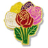 1 Inch Bouquet of Multi-Color Roses Lapel Pin-Brooches & Lapel Pins-Lapel Pin Corner