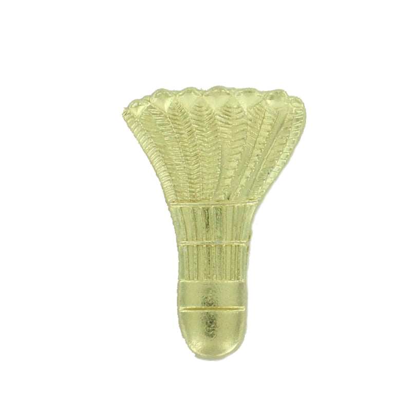 1 Inch Gold Badminton Chenille Pin-Brooches & Lapel Pins-Lapel Pin Corner