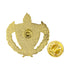 1 Inch Gold "Physical Education" with Lamp of Learning and Wreaths Enameled Lapel Pin-Brooches & Lapel Pins-Lapel Pin Corner