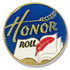 1 Inch Honor Roll Enameled Lapel Pin-Brooches & Lapel Pins-Lapel Pin Corner