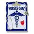 1 Inch Nurses Care with Caduceus Enameled Lapel pin-Brooches & Lapel Pins-Lapel Pin Corner