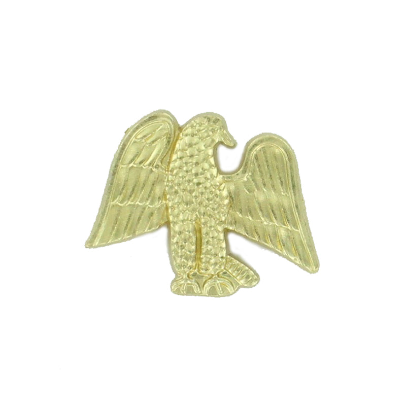 1/2 Inch Gold Eagle Chenille Pin-Brooches & Lapel Pins-Lapel Pin Corner