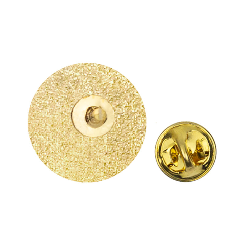 1/2 Inch Gold Enameled Lutheran Lapel Pin-Brooches & Lapel Pins-Lapel Pin Corner
