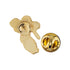 1/2 Inch Polished Gold Angel with Wings Lapel Pin-Brooches & Lapel Pins-Lapel Pin Corner