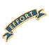 1/4 Inch "Effort" Enameled Pin-Brooches & Lapel Pins-Lapel Pin Corner
