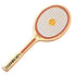 1/4 Inch Enameled Tennis Racket Lapel Pin-Brooches & Lapel Pins-Lapel Pin Corner