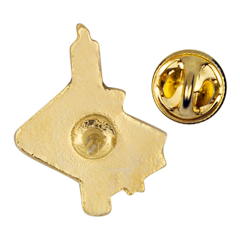3/4 Inch Gold Enameled Altar Server Lapel Pin-Brooches & Lapel Pins-Lapel Pin Corner
