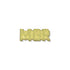 3/8 Inch Gold "MGR"-Manager Chenille Pin-Brooches & Lapel Pins-Lapel Pin Corner
