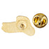 3/8 x 5/8 Inch Gold Enameled Jesus Lapel Pin-Brooches & Lapel Pins-Lapel Pin Corner
