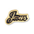 3/8 x 5/8 Inch Gold Enameled Jesus Lapel Pin-Brooches & Lapel Pins-Lapel Pin Corner