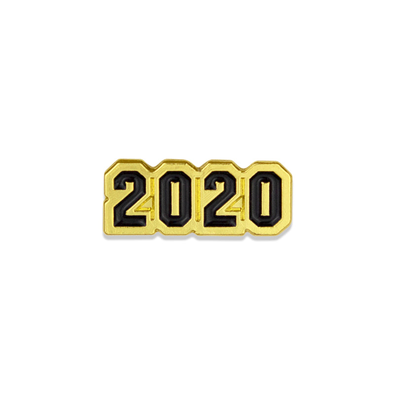5/8 Inch 2020 Enameled Chenille Pin-Brooches & Lapel Pins-Lapel Pin Corner