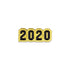 5/8 Inch 2020 Enameled Chenille Pin-Brooches & Lapel Pins-Lapel Pin Corner
