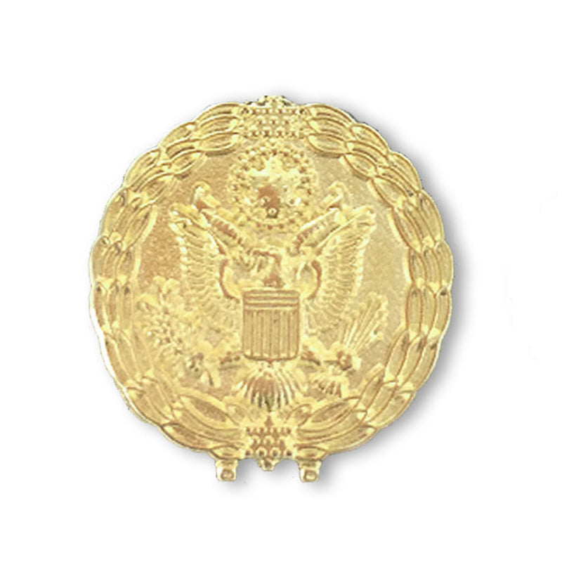5/8 Inch 24K Gold Plated Federal Service Retirement Lapel Pin-Brooches & Lapel Pins-Lapel Pin Corner