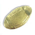5/8 Inch Gold Football Chenille Pin-Brooches & Lapel Pins-Lapel Pin Corner