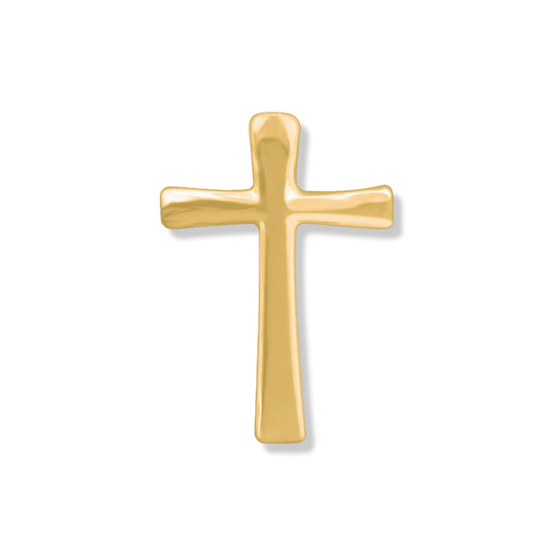 5/8 Inch Gold Maltese Cross Lapel Pin-Brooches & Lapel Pins-Lapel Pin Corner