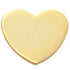 5/8 Inch Gold Polished Heart Lapel Pin-Brooches & Lapel Pins-Lapel Pin Corner