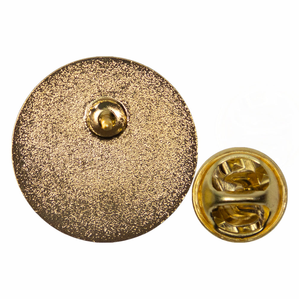 7/8 Inch Bright Gold Red "Team Member of the Week" Lapel Pin-Brooches & Lapel Pins-Lapel Pin Corner