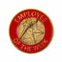 7/8 Inch Bright Gold Red "Employee of the Week" Lapel Pin-Brooches & Lapel Pins-Lapel Pin Corner