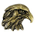 7/8 Inch Eagle Mascot Antique Brass Pin-Brooches & Lapel Pins-Lapel Pin Corner
