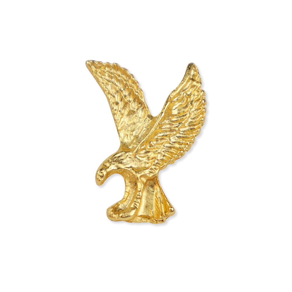 7/8 Inch Gold Eagle Lapel Pin-Brooches & Lapel Pins-Lapel Pin Corner